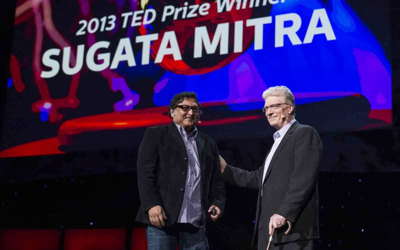 Sugata Mitra et Ken Robinson