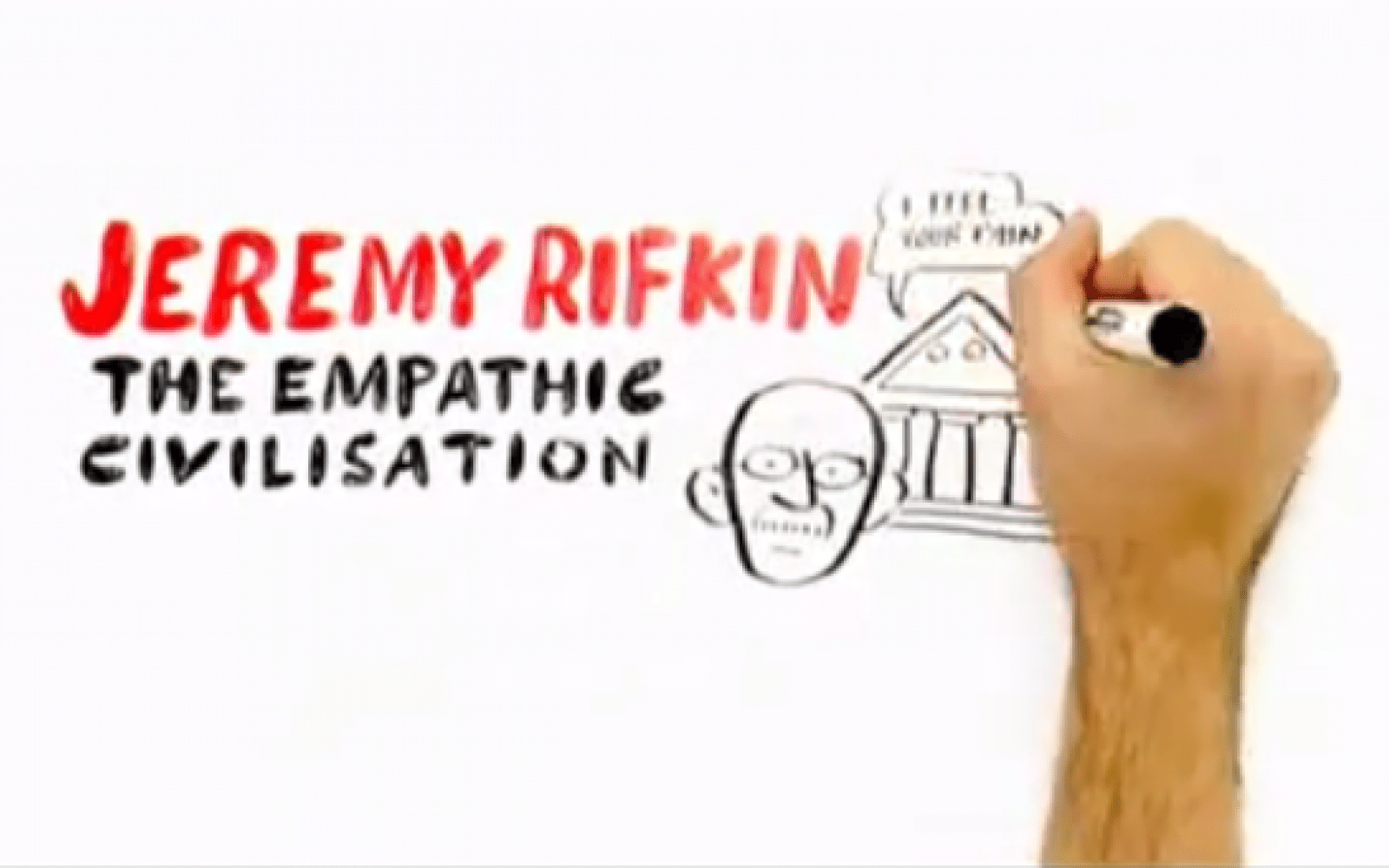 Rifkin video empathetic civillization