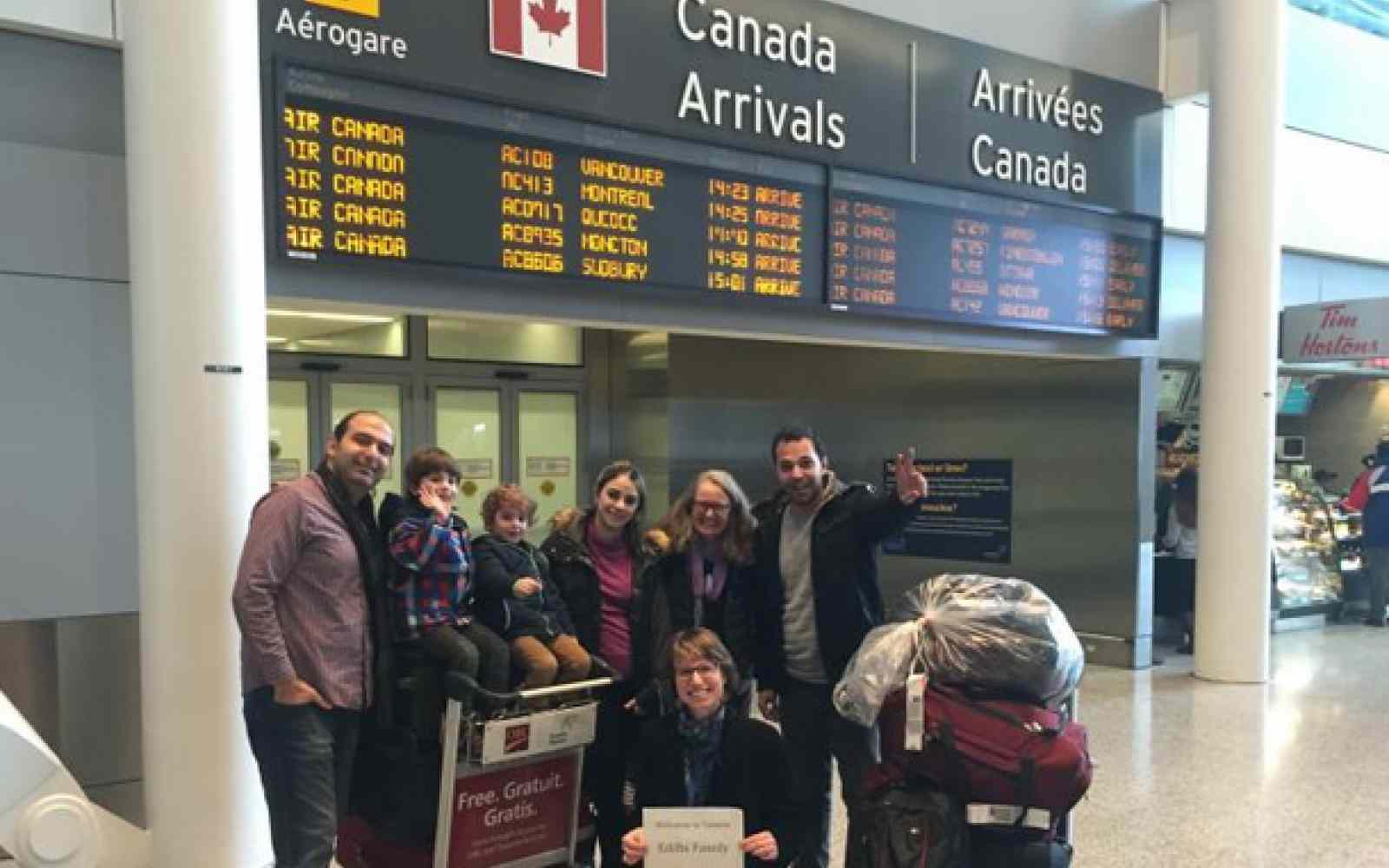 Syrian Fellow Arrives in Canada
