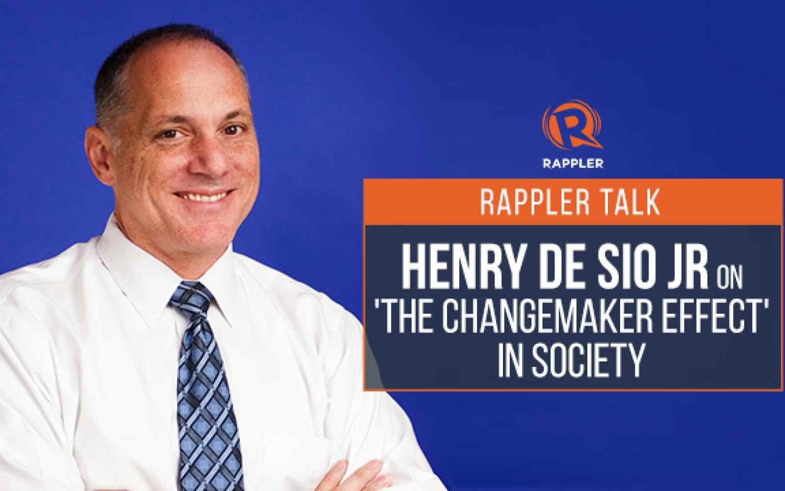 Henry De Sio Rappler Talk