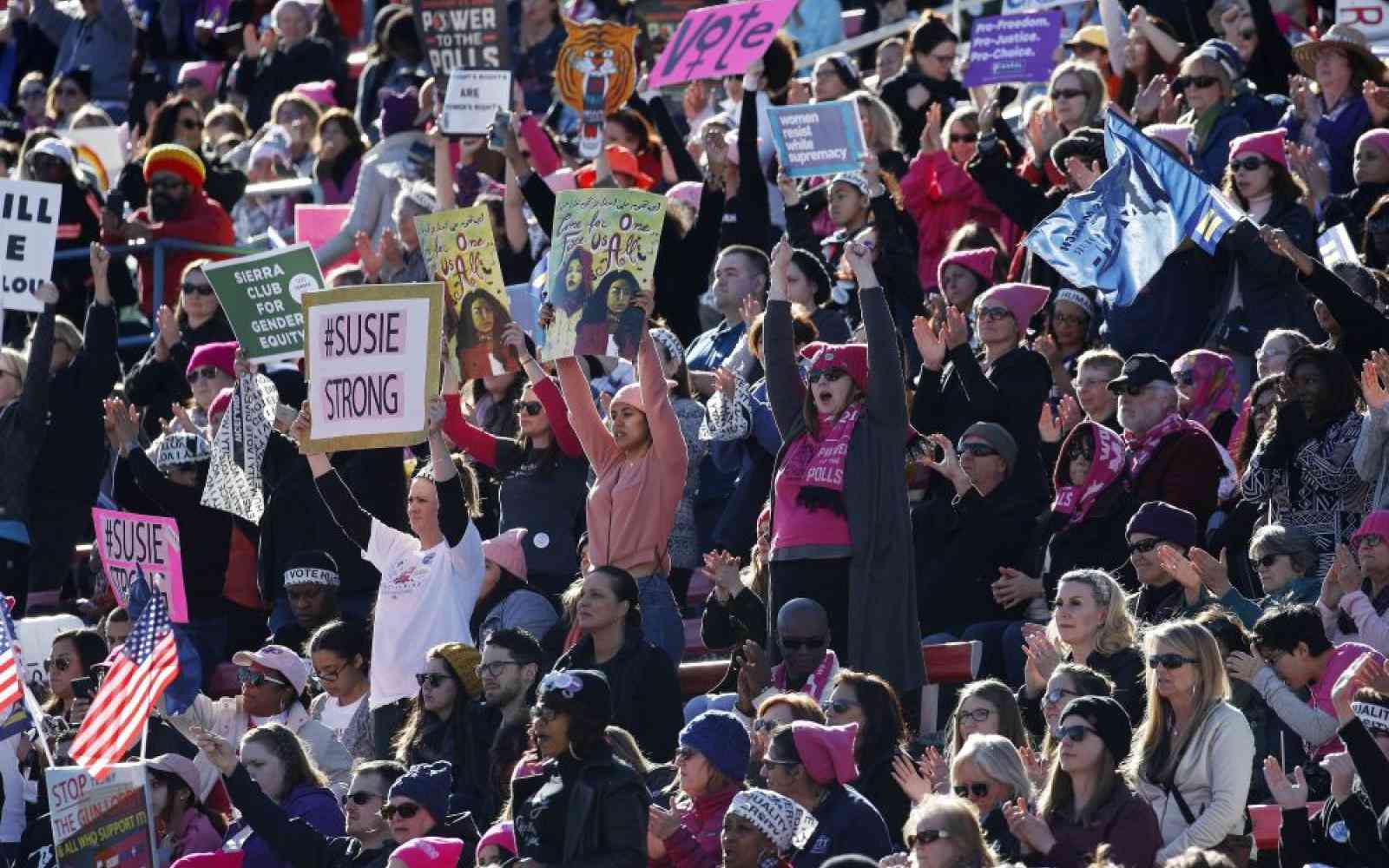 Vegas women's march