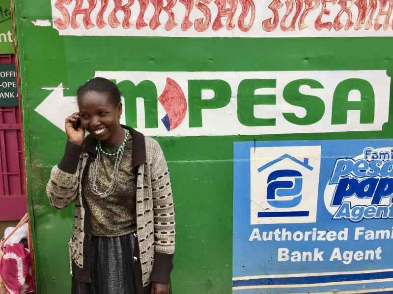 Josephine Lengapiano Josephine is an incredible Samburu woman who conducts half of her business with Pokots. She lives in an area with more markets and products, so Pokots will call her to place orders, send her money via m-pesa, then pick up the goods when they come to her village.