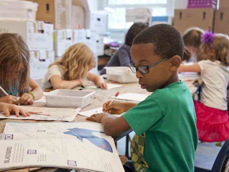 School children