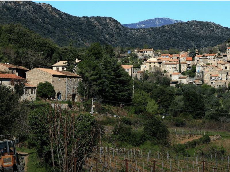 landscape of a decentralised community in Italy