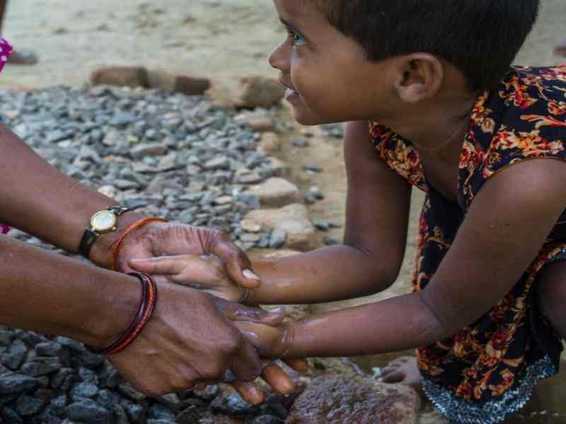 hand washing