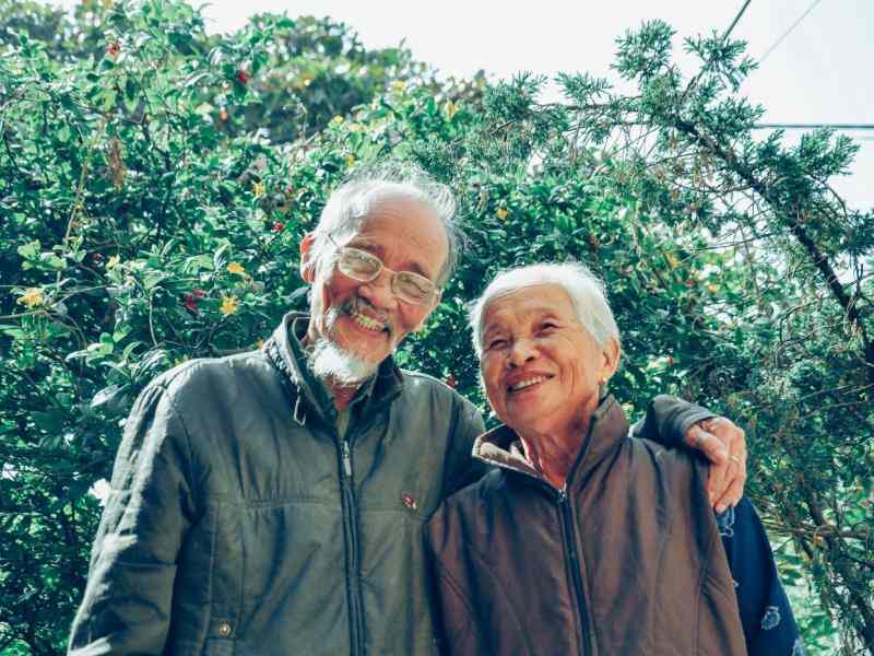 elder couple