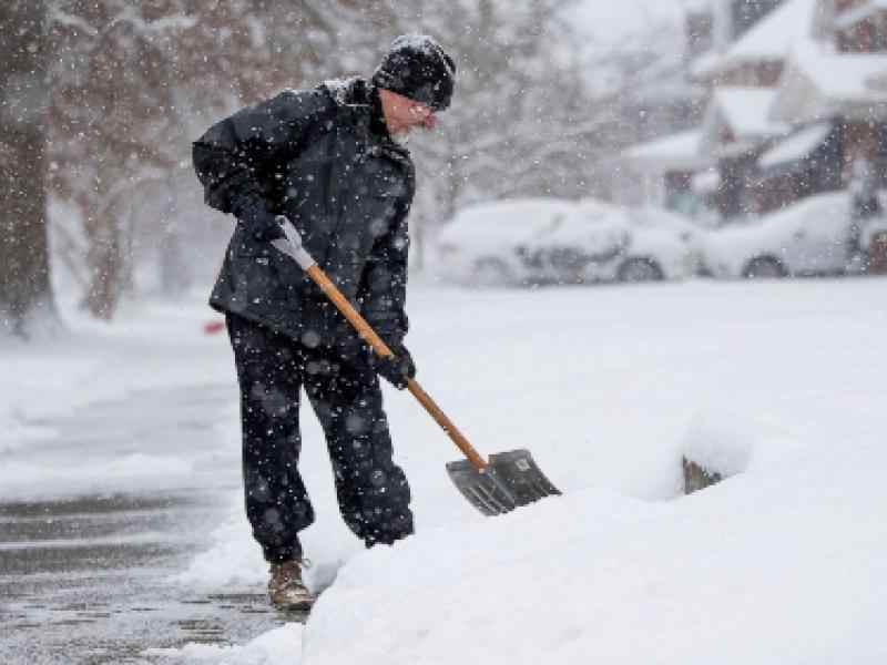 Texas shoveling