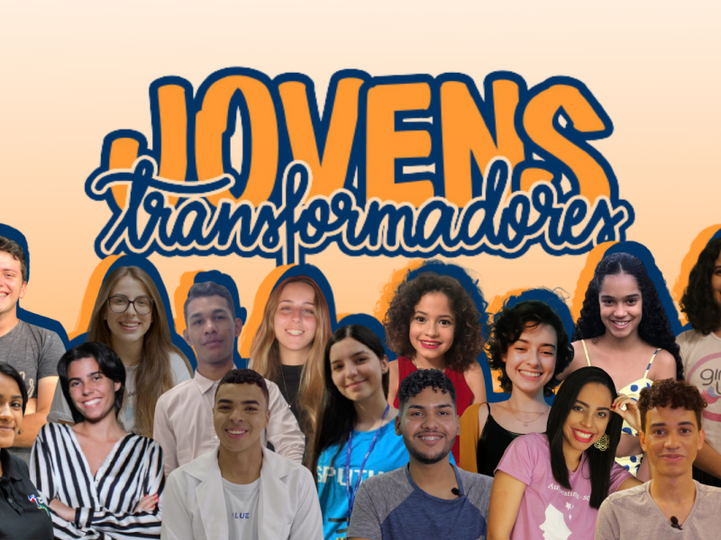 15 Ashoka Young Changemakers 2021. On the top center, there is the logo for the program