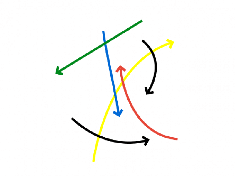 colourful arrows