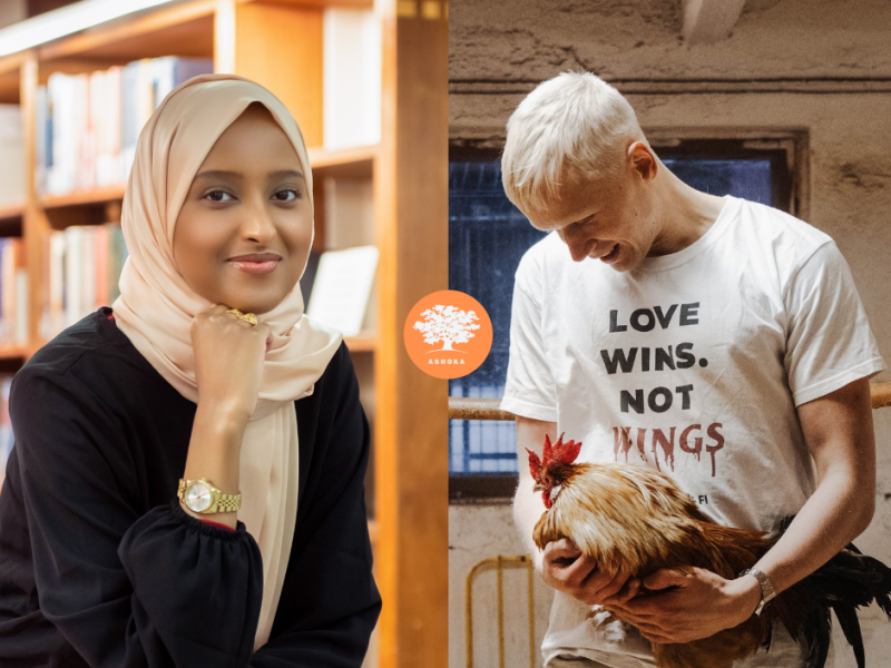Salaado Qasim and Benjamin Pitkänen - Young Changemakers of the Year 2022