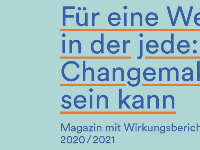 fur eine welt, in der jede