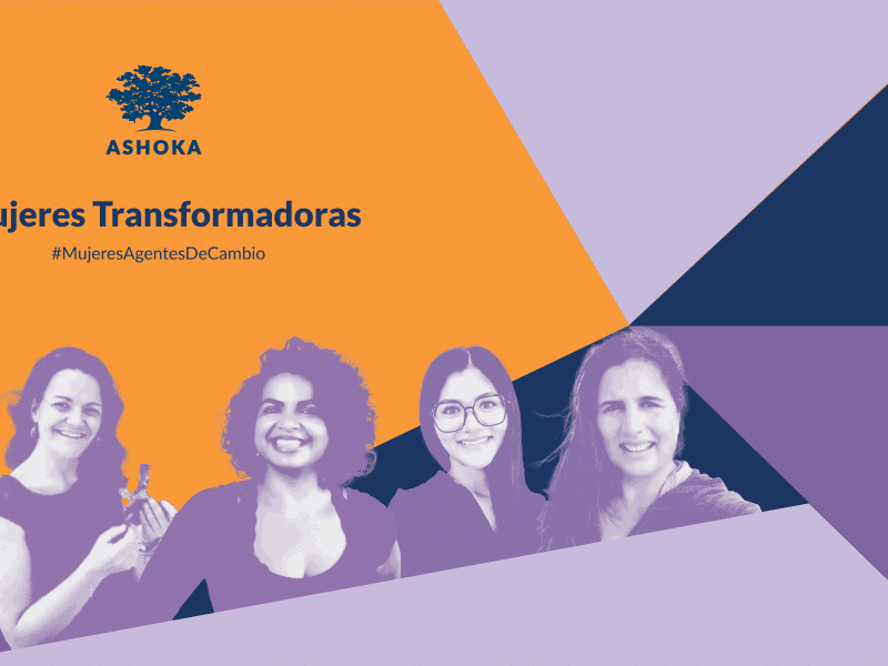 Se ven 4 mujeres y se lee "Mujeres Transformadoras"