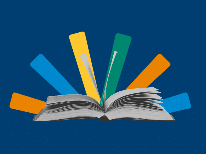 An open book