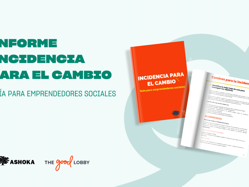 Diseño gráfico del informe Incidencia para el cambio