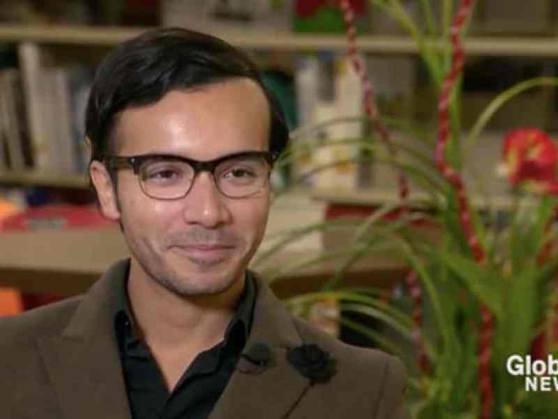 Photo of Ashoka Fellow Gabriel Bran Lopez on Global News