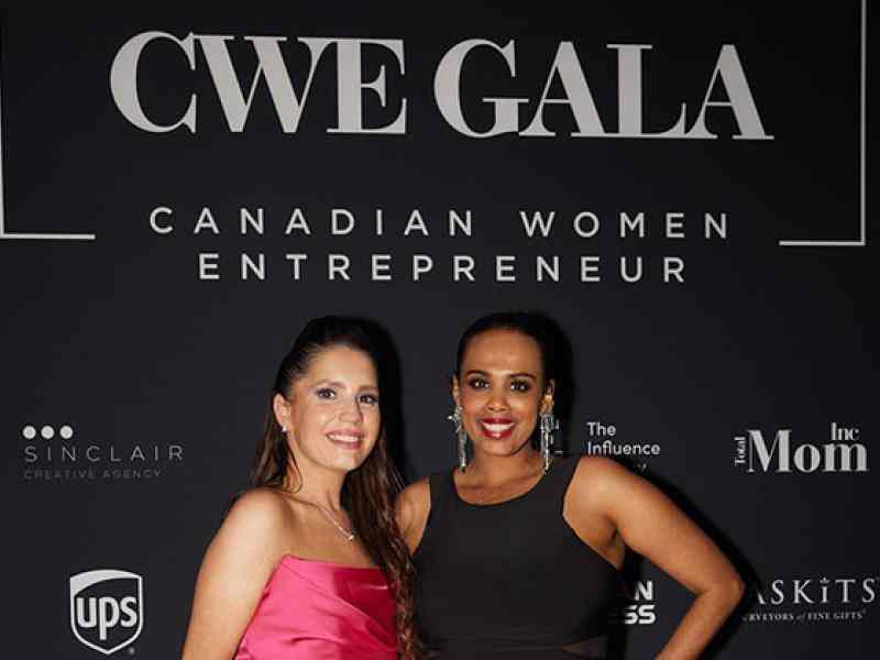 Photo of Meseret Haileyesus at the Canadian Women Entrepreneurs Gala 2023
